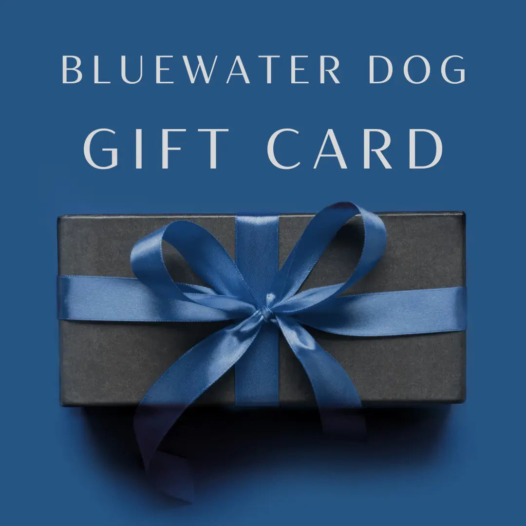 Bluewater Dog gift card options.