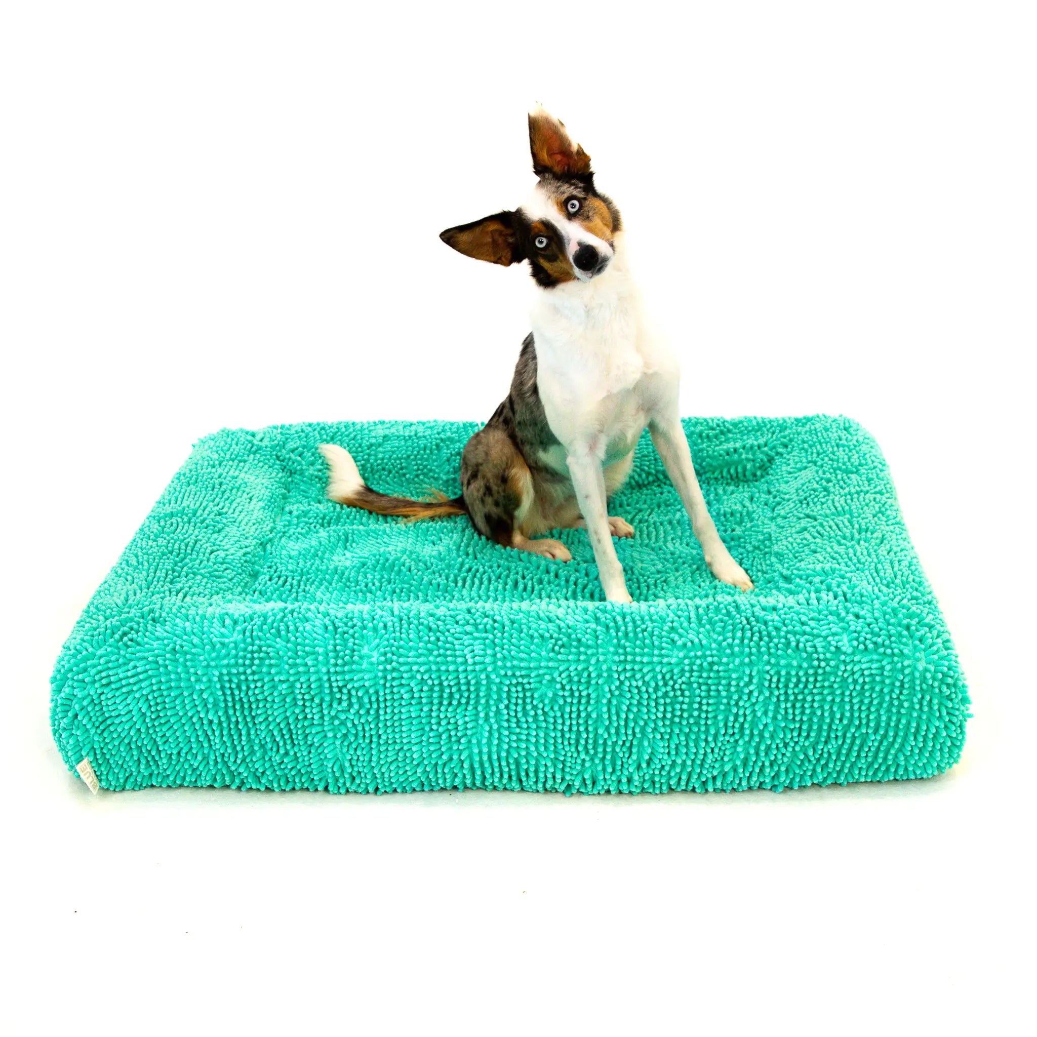 Bluewater Dog Wet-Dog Absorbent Towel Cover (Exuma Blue)
