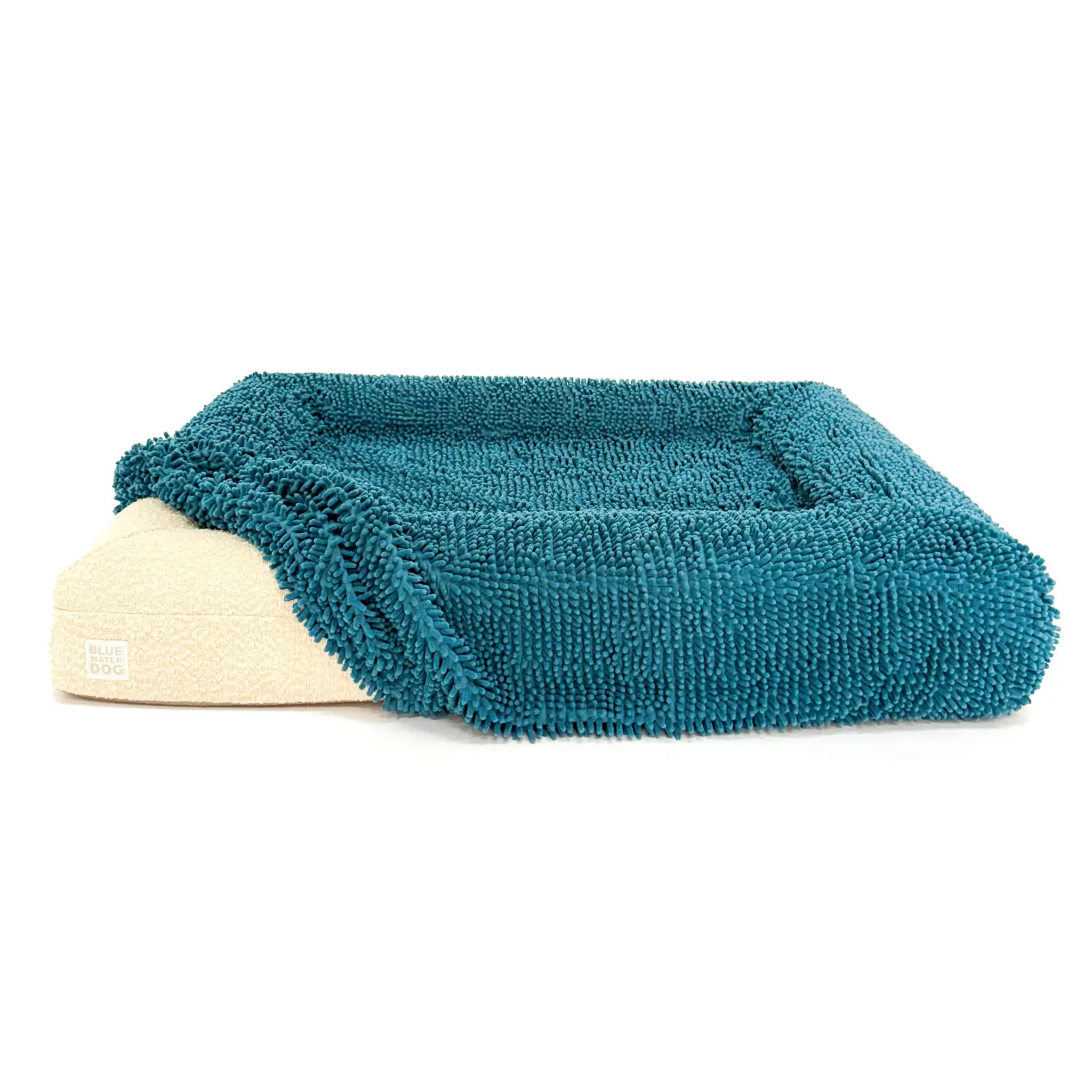 Bluewater Dog Wet-Dog Absorbent Towel Cover (Pacific Blue)