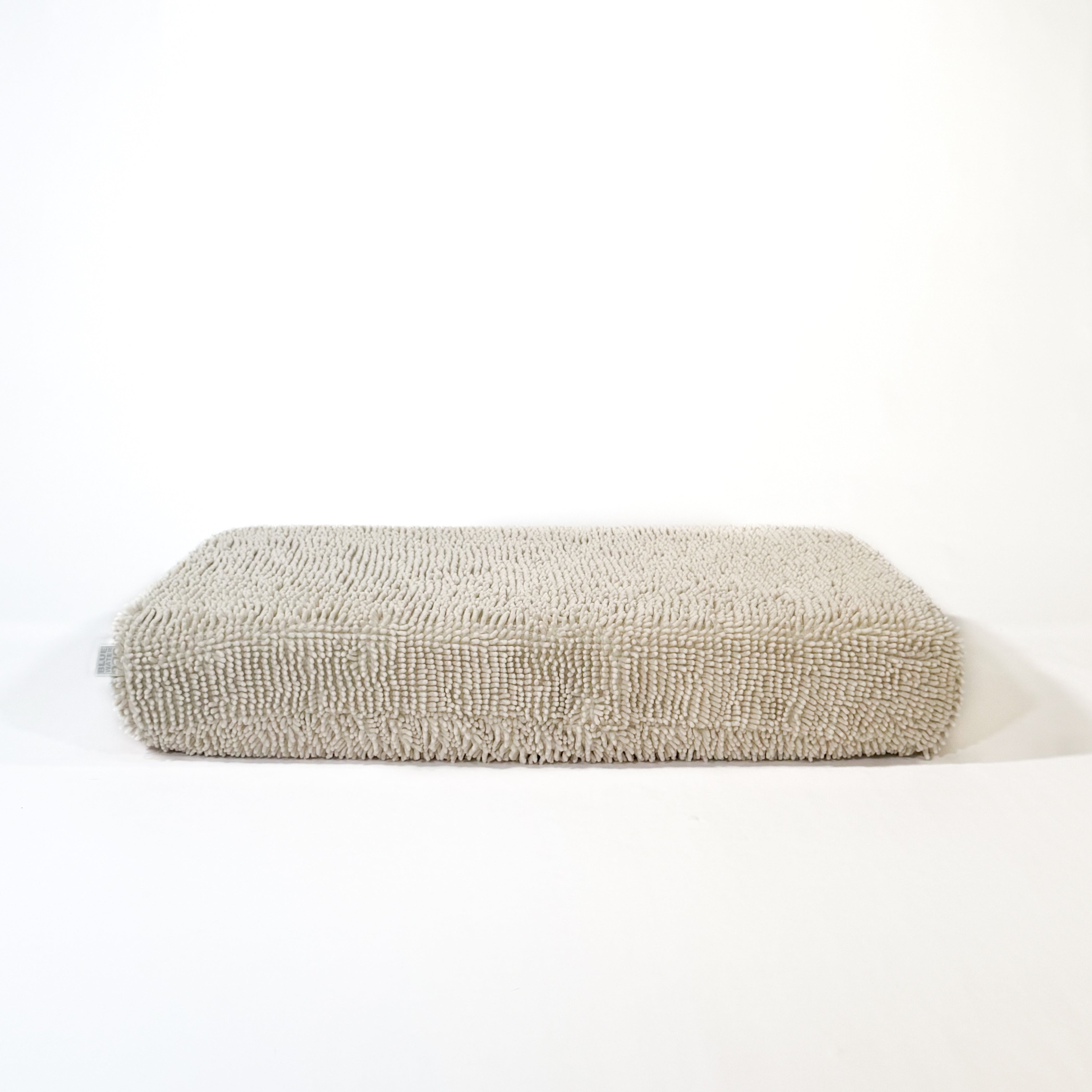 Front of cushion dog bed towel cover